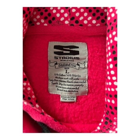 USF Bulls Hoodie – Stadium Athletics – Pink Pullover Sweatshirt – Size L - Picture 4 of 7